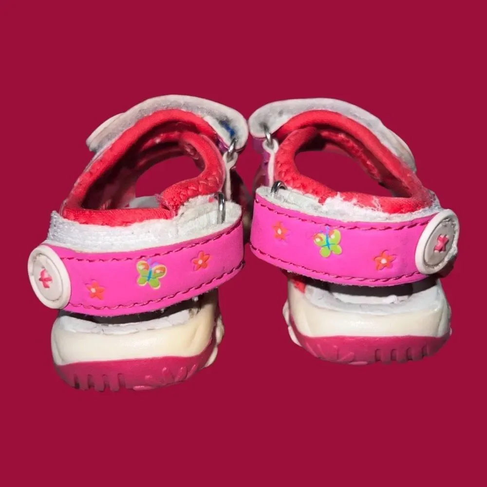 Aosida Adjustable Spring Flower Sandal Size 4 4.5